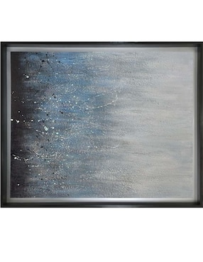 Pintura Rain técnica mixta Lune Art Gallery
