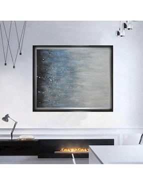 Pintura Rain técnica mixta Lune Art Gallery
