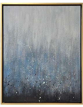 Pintura Rain técnica mixta Lune Art Gallery