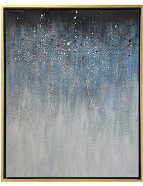 Pintura Rain técnica mixta Lune Art Gallery