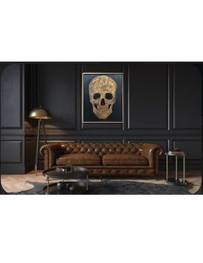 Pintura Skull técnica mixta Lune Art Gallery