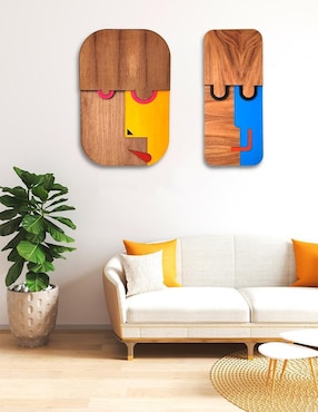 Accesorio decorativo Homys arte abstracto
