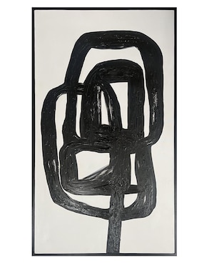 Pintura Black & White 1.0 técnica mixta Lune Art Gallery Black & White