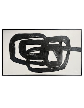 Pintura Black & White 1.0 técnica mixta Lune Art Gallery Black & White