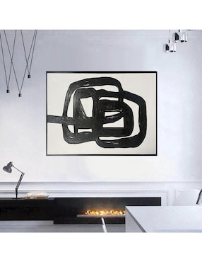 Pintura Black & White 1.0 técnica mixta Lune Art Gallery Black & White