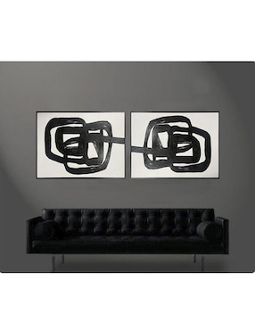 Set pinturas técnica mixta Lune Art Gallery Black & White