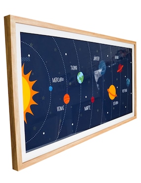 Litografía Haus Kids Solar System técnica impresión