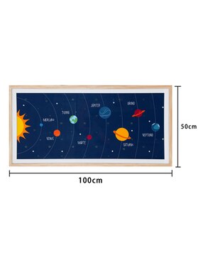 Litografía Haus Kids Solar System técnica impresión