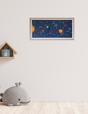 Litografía Haus Kids Solar System técnica impresión