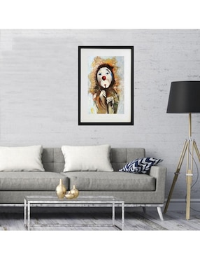 Pintura Payasito técnica acrílico Lune Art Gallery