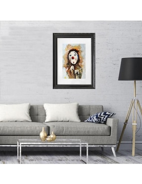 Pintura Payasito técnica acrílico Lune Art Gallery