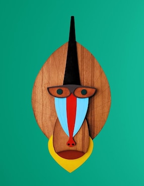 Accesorio decorativo Homys arte africano