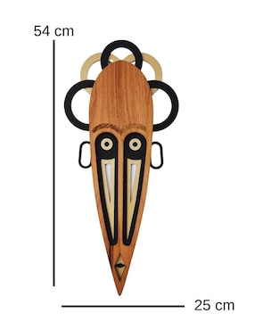 Accesorio decorativo Homys arte africano