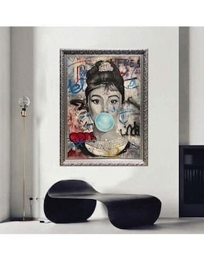 Pintura High Society técnica mixta Lune Art Gallery