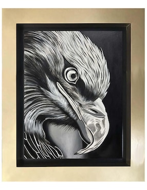 Pintura Eagle técnica mixta Lune Art Gallery