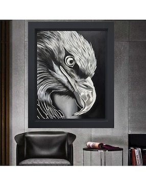 Pintura Eagle técnica mixta Lune Art Gallery