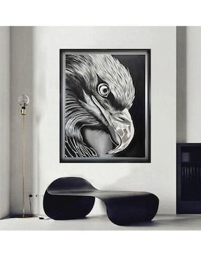 Pintura Eagle técnica mixta Lune Art Gallery
