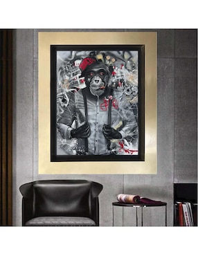 Pintura Go Weeda técnica mixta Lune Art Gallery