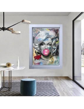 Pintura Marilyn Monroe técnica mixta Lune Art Gallery