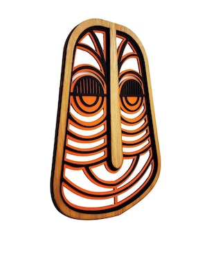 Accesorio decorativo Homys arte africano