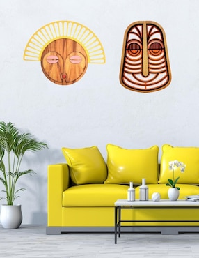 Accesorio decorativo Homys arte africano