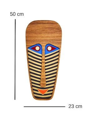 Accesorio decorativo Homys arte africano