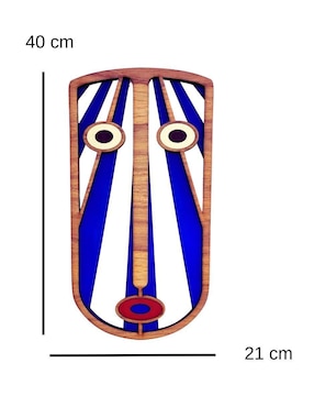 Accesorio decorativo Homys arte africano
