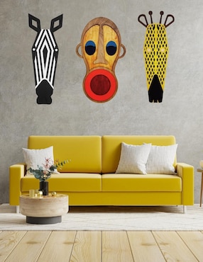 Accesorio decorativo Homys arte africano