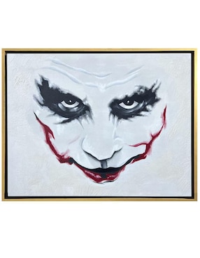 Pintura Joker técnica mixta Lune Art Gallery