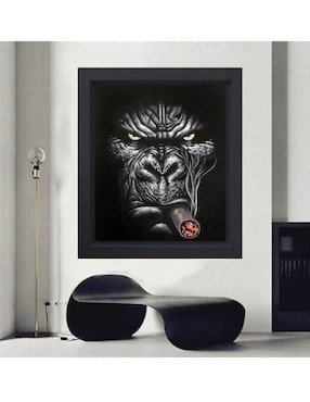 Pintura AnimalArt técnica mixta Lune Art Gallery