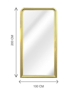Espejo rectangular Lune Art Gallery Louis Philippe