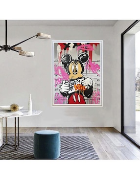 Pintura Mickey técnica mixta Lune Art Gallery Milleniart