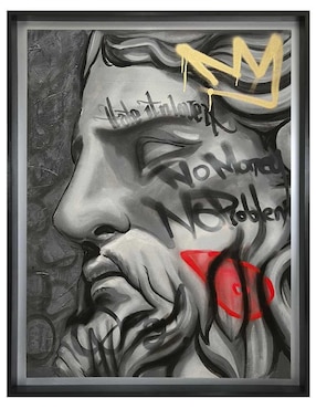 Pintura David técnica mixta Lune Art Gallery Milleniart