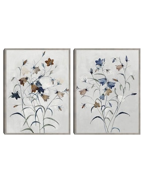 Pintura Secretos del Jardín técnica mixta Cuadros Jr
