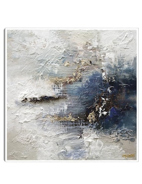 Pintura La estrella azul I técnica mixta Cuadros Jr