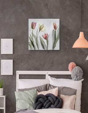 Pintura Floral técnica mixta Cuadros Jr