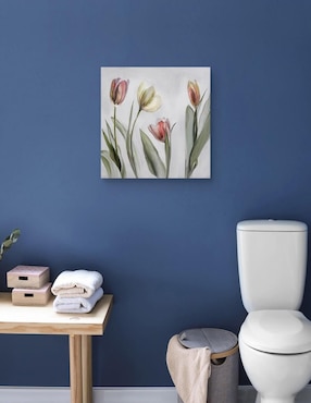Pintura Floral técnica mixta Cuadros Jr