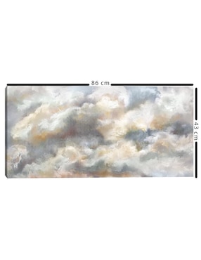 Pintura Colores de Nubes técnica mixta Cuadros Jr
