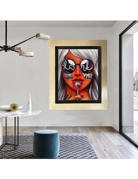 Pintura Vibe técnica mixta Lune Art Gallery Arte Pop