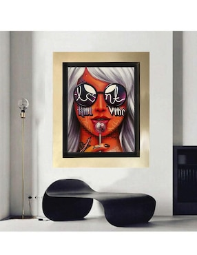 Pintura Vibe técnica mixta Lune Art Gallery Arte Pop
