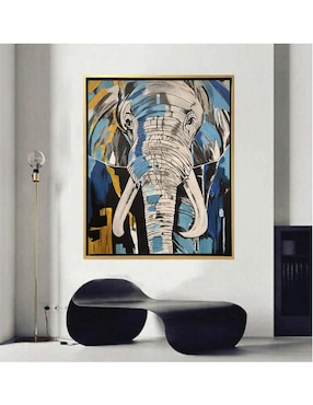 Pintura Elefante técnica acrílico Lune Art Gallery AnimalArt