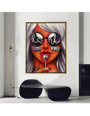 Pintura Rill Vibe técnica mixta Lune Art Gallery