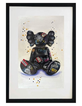 Pintura Kaws técnica mixta Lune Art Gallery