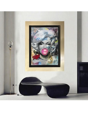 Pintura Marilyn Monroe técnica mixta Lune Art Gallery