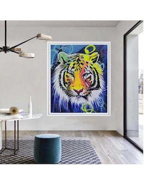 Pintura Dream Colors técnica mixta Lune Art Gallery AnimalArt