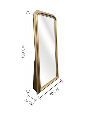 Espejo rectangular Lune Art Gallery Louis Philippe