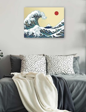 Cuadro decorativo Cuadros Jr Gran ola oceánica