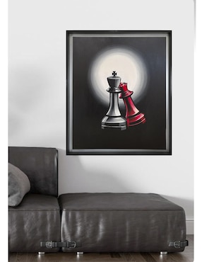 Pintura Ajedrez técnica acrílico Lune Art Gallery