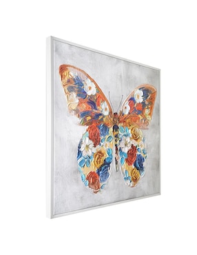 Accesorio decorativo Cuadros Jr Papillon fleurs I