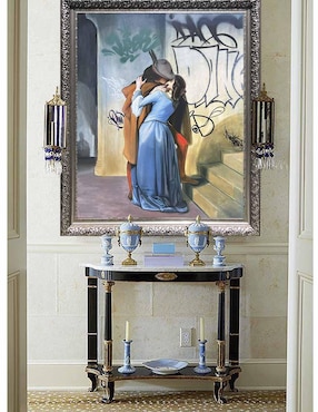 Pintura técnica mixta Lune Art Gallery Francés